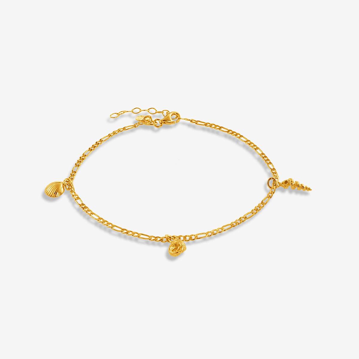 Alani - Fußketten - Gold
