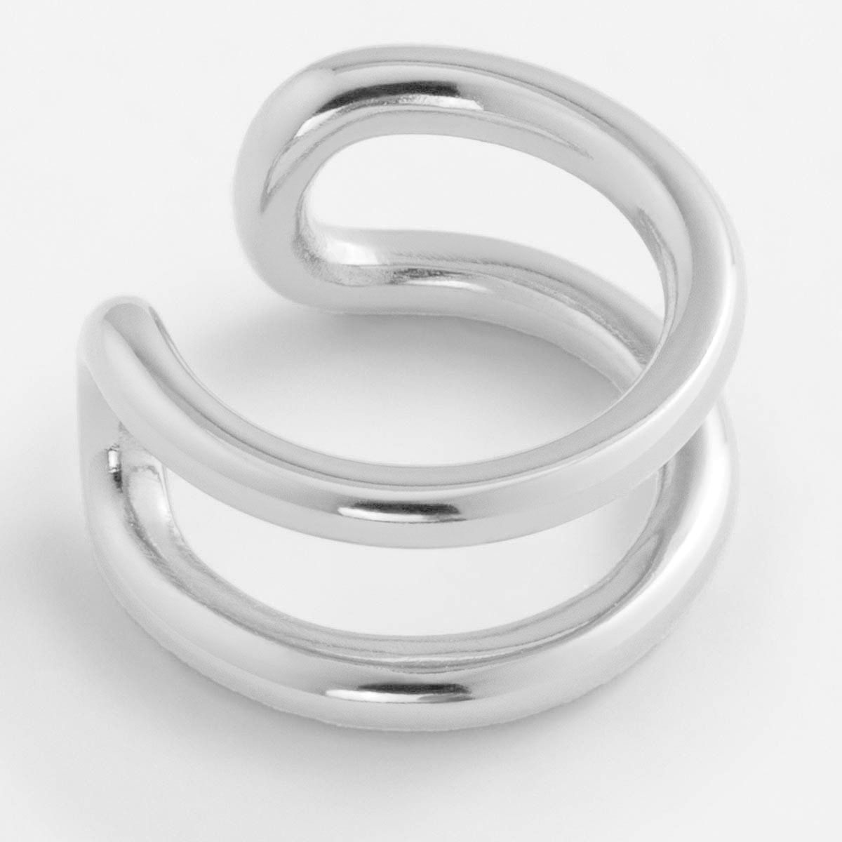 Lina - Earcuffs - Silber