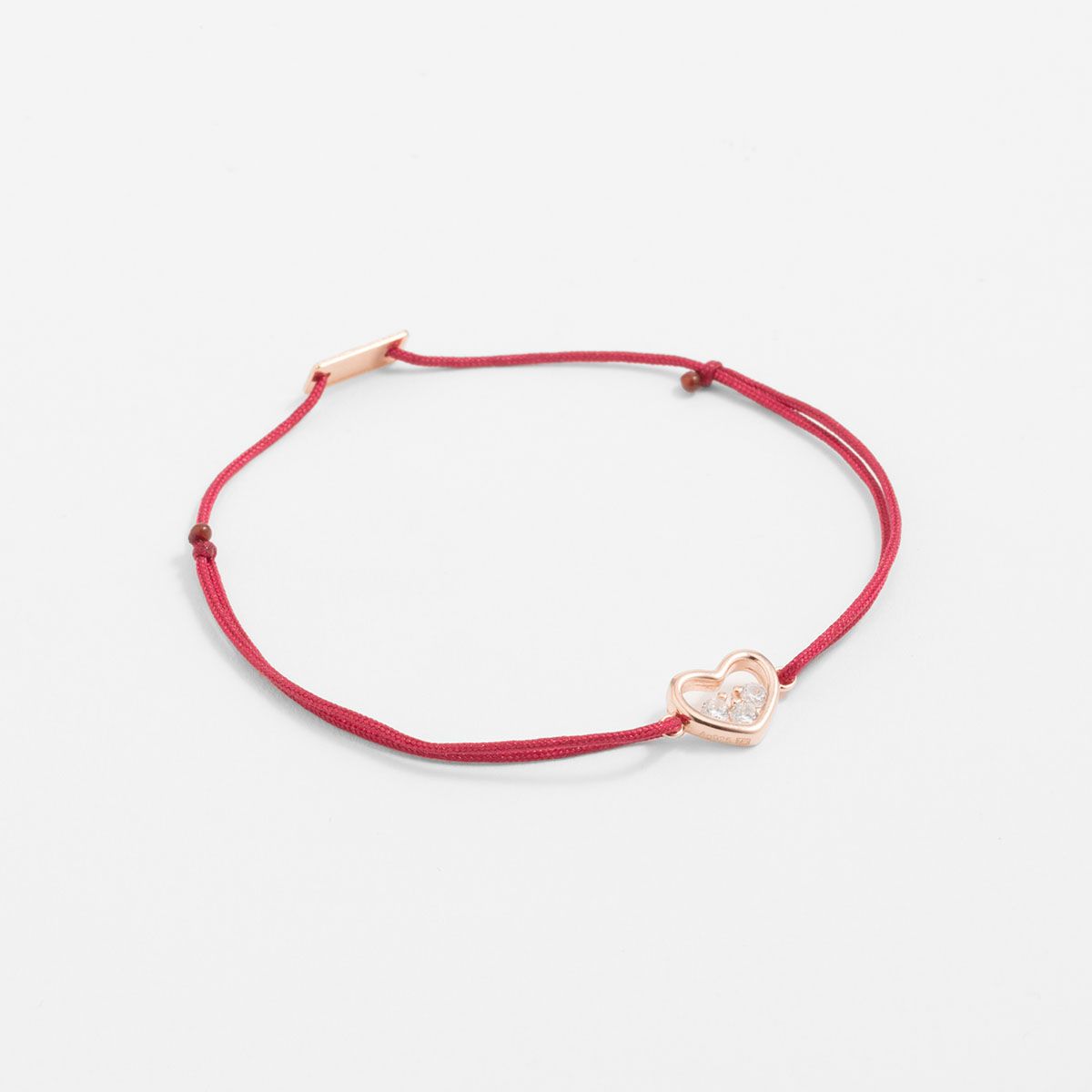 Marlina - Armband - Dunkelrot