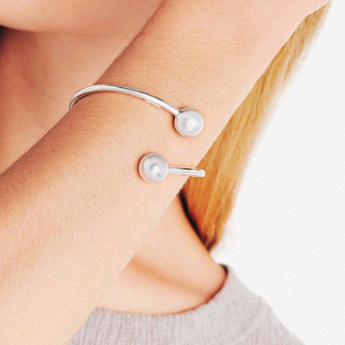 Bold Twisted - Armreifen - Silber