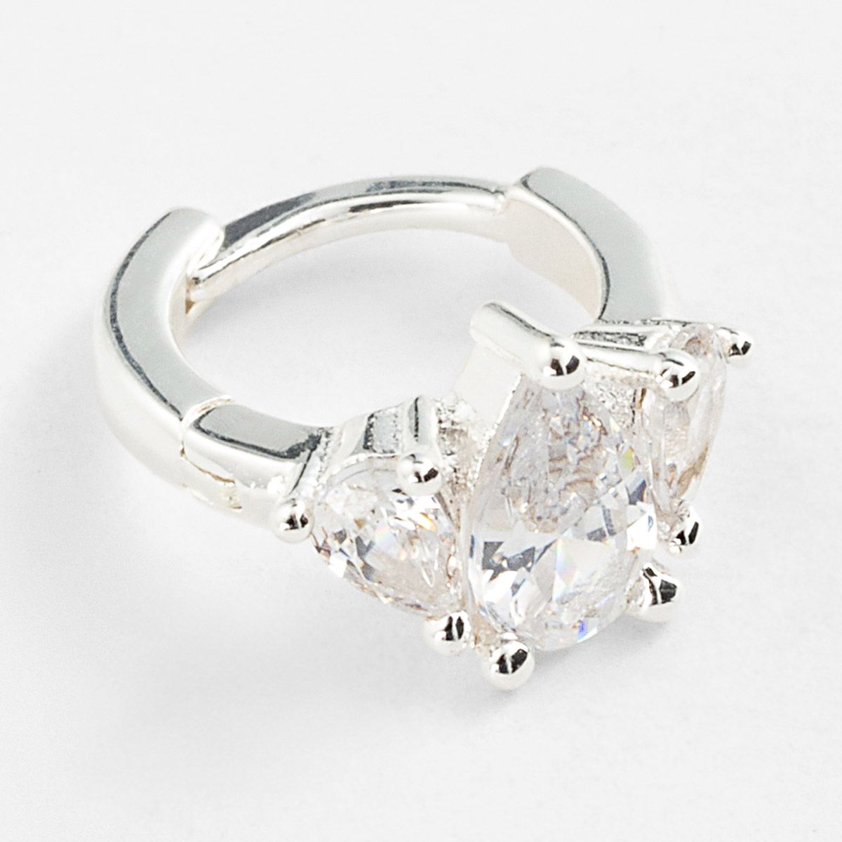 Lumi - Single-Ohrringe - Silber
