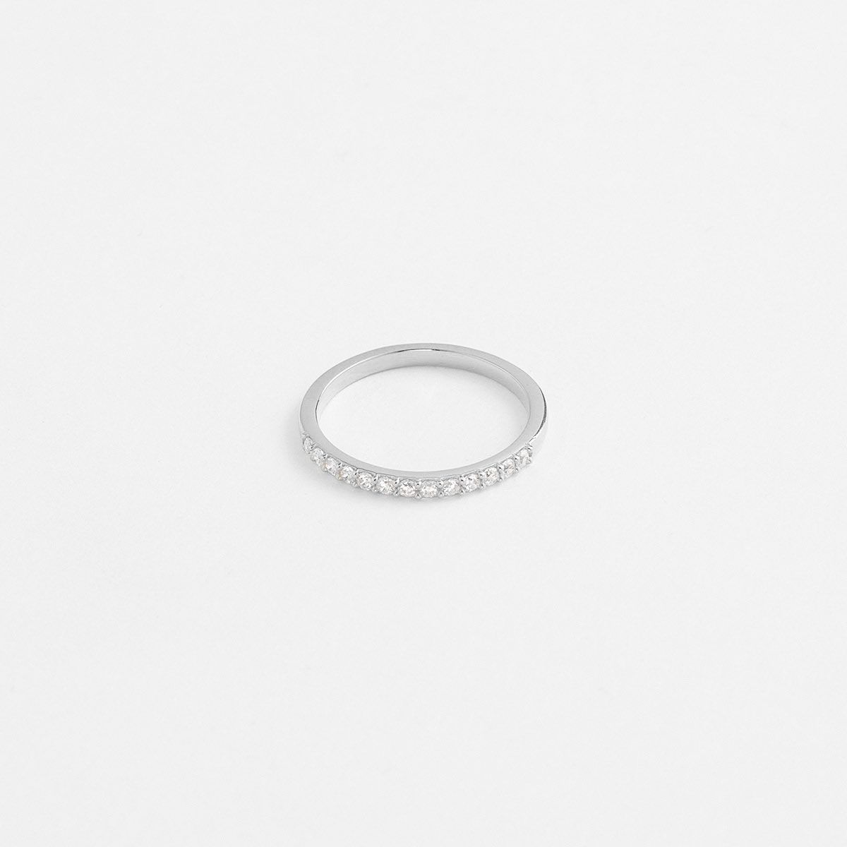 Glitzernde Silberringe (3er Set)