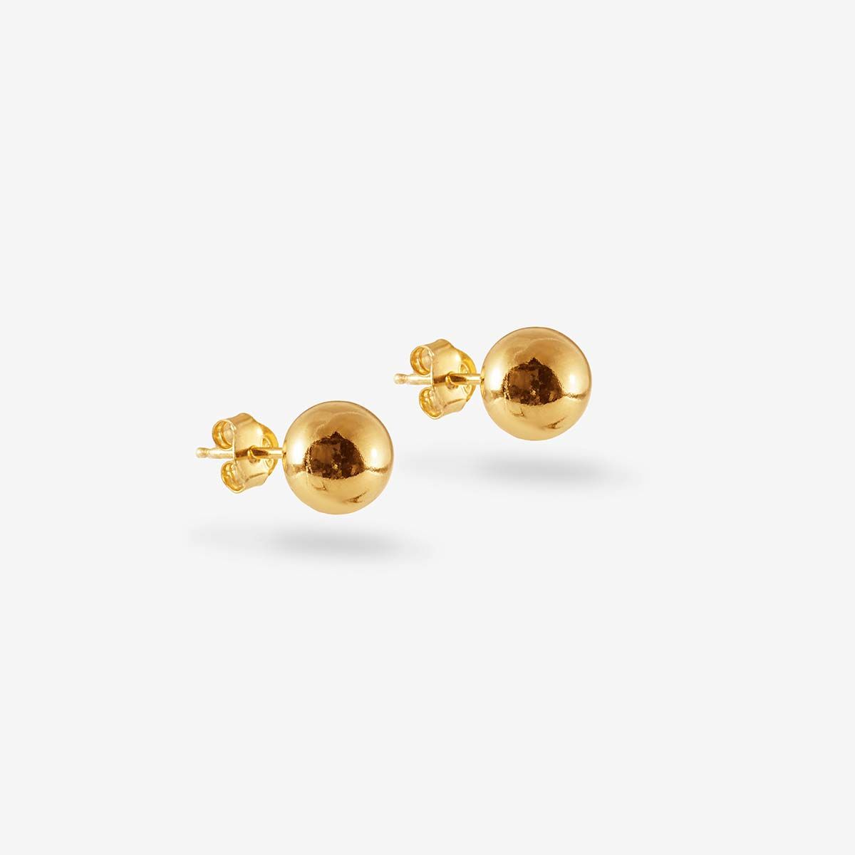 Mini Ball - Ohrstecker - Gold