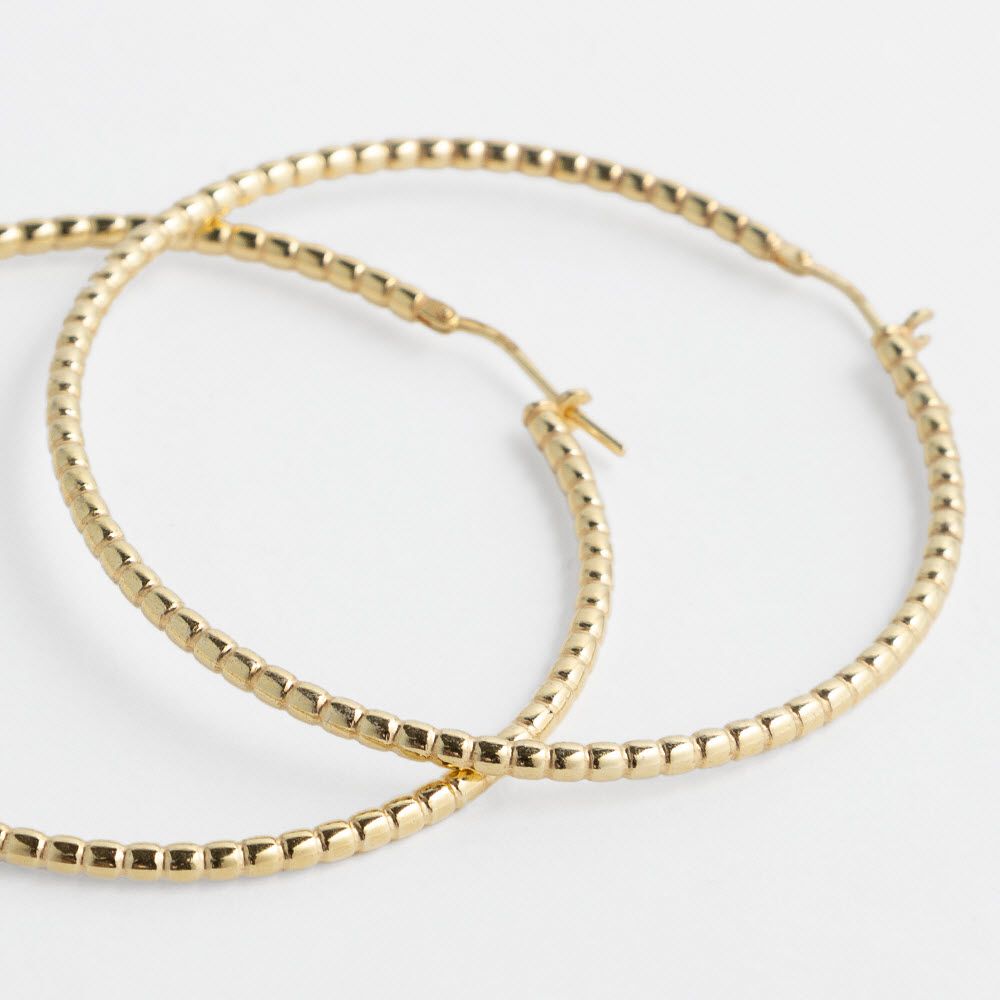 Structured shiny - Creolen - Gold