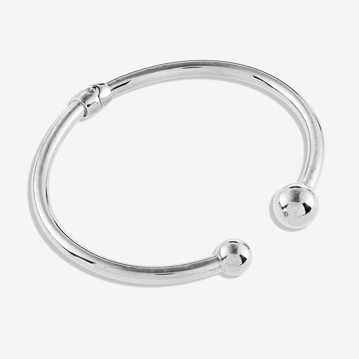 Bold Open - Armreifen - Silber