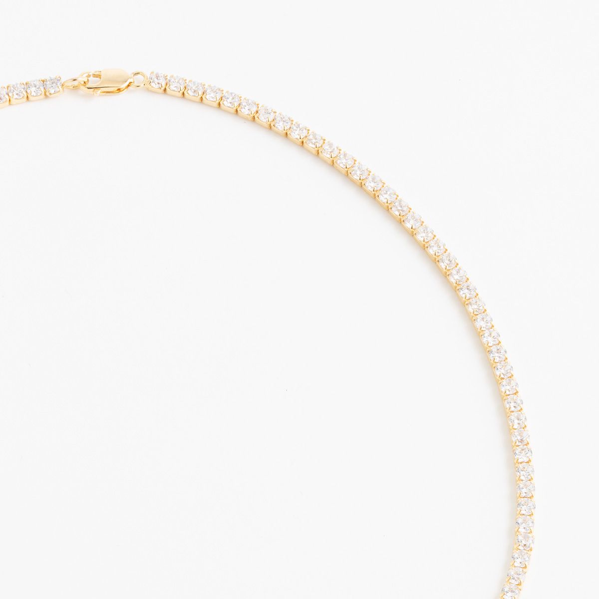 Tennis Choker - Halsketten - Gold