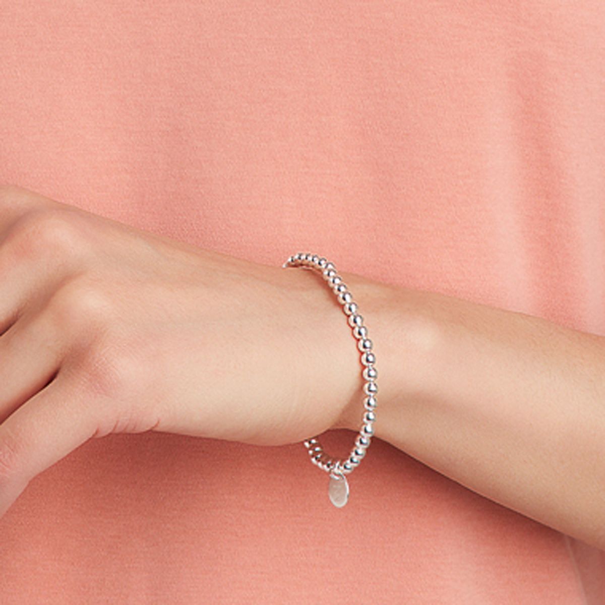 Elastische Armbänder - Silber
