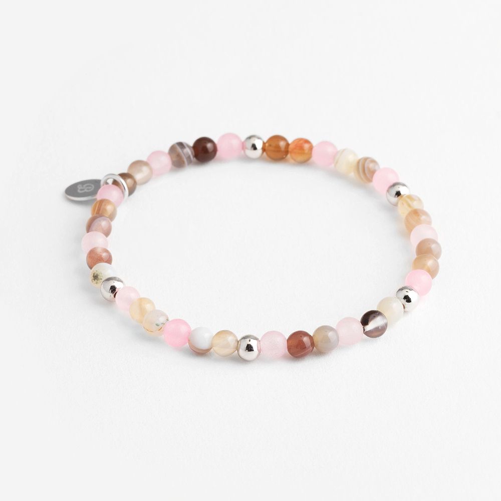 Elastische Armbänder - Rosa