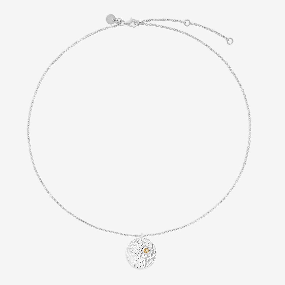 Birthstone November - Halsketten - Silber