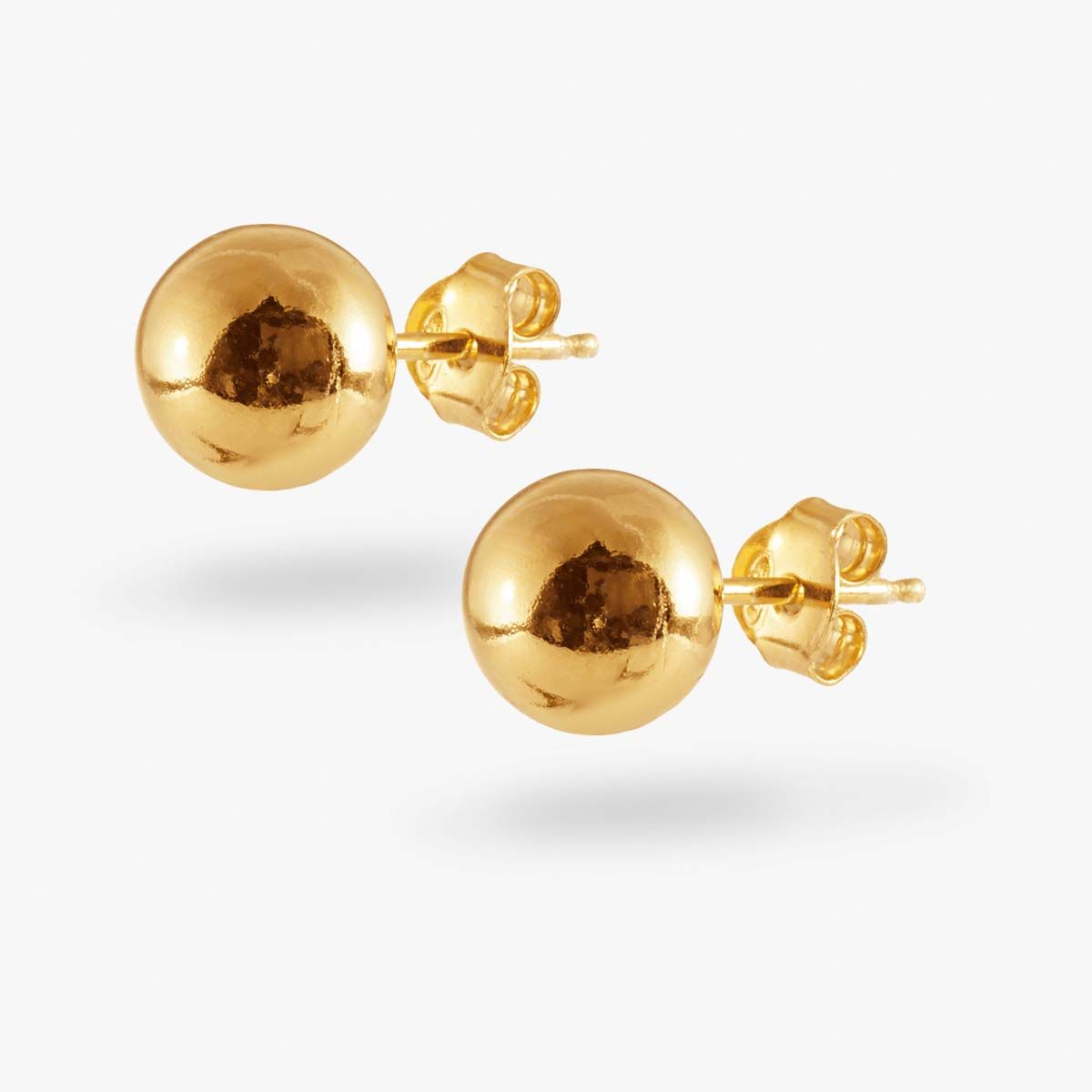 Mini Ball - Ohrstecker - Gold