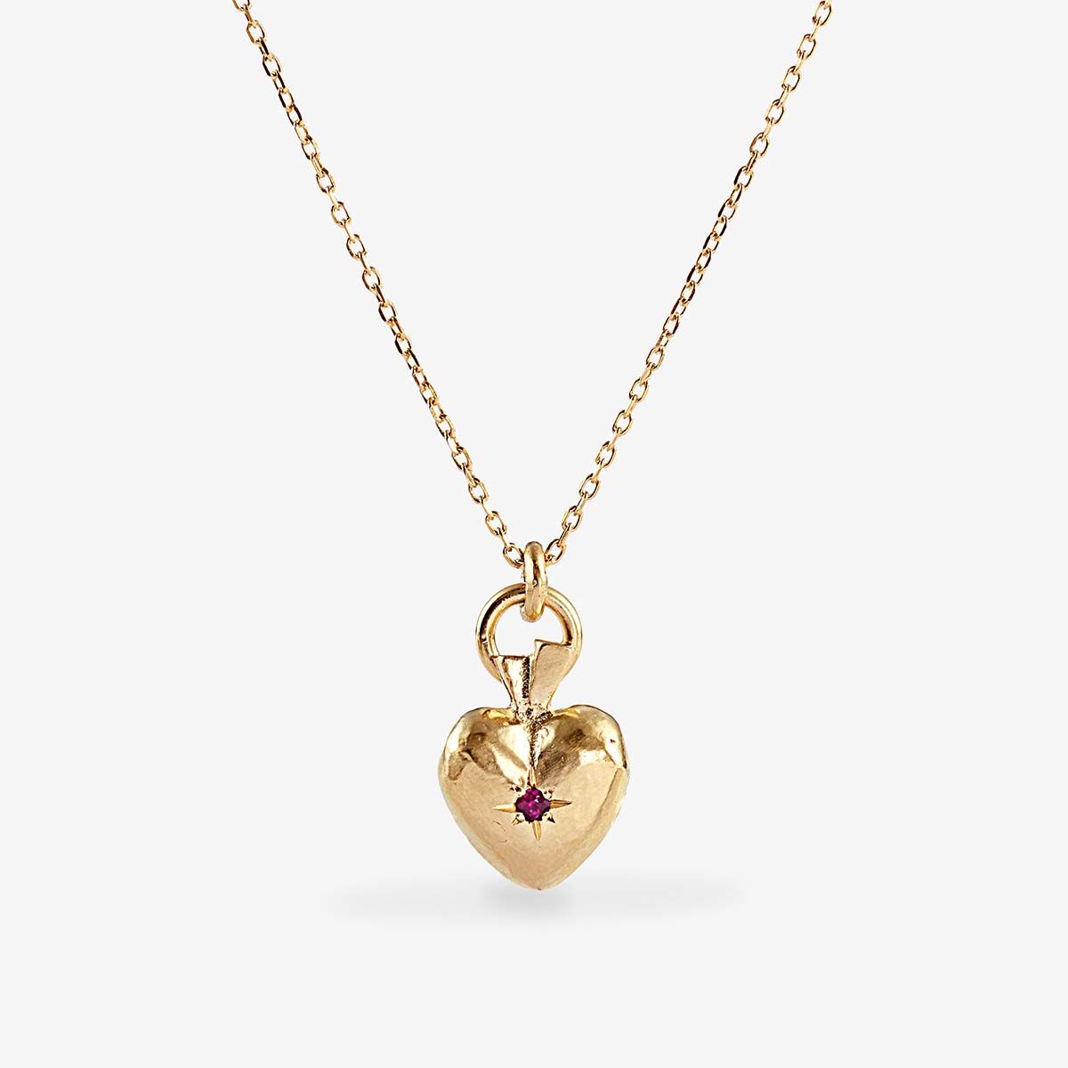 Valentin Ruby - Halsketten - Gold