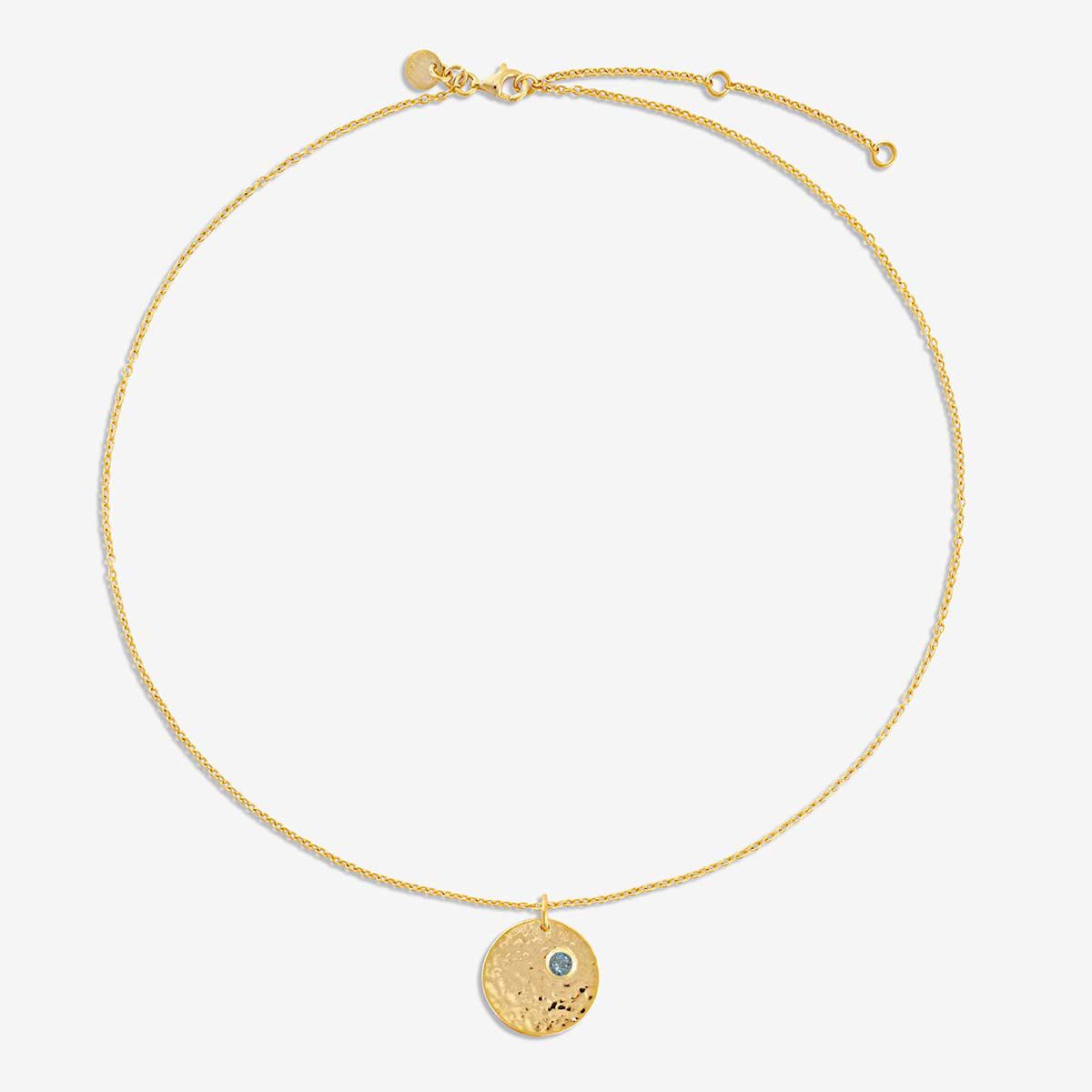 Birthstone March - Halsketten - Gold