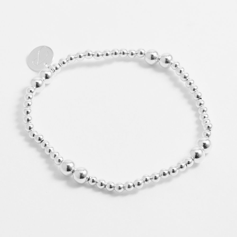 Elastische Armbänder - Silber