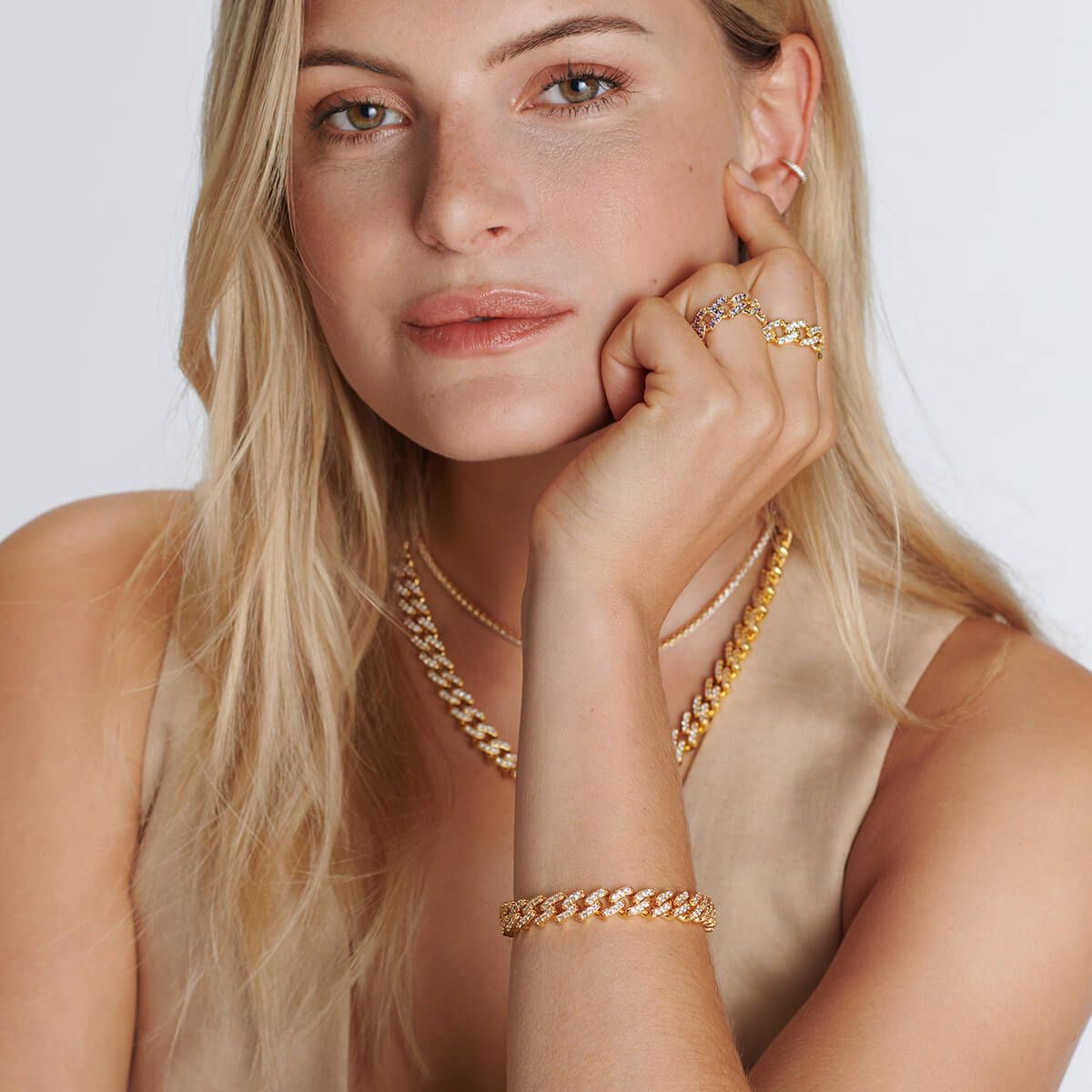 Mexican Bracelet - Armband - 18k vergoldet