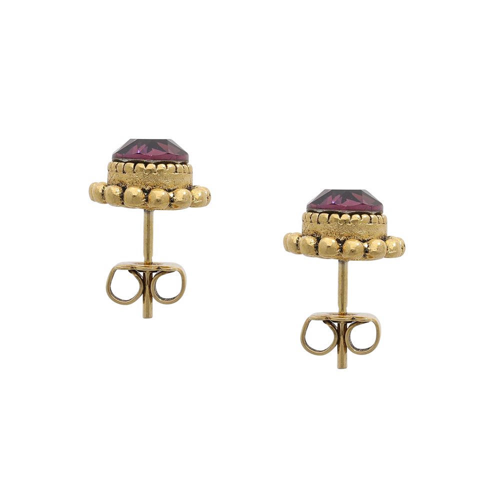 Ohrstecker - Violett