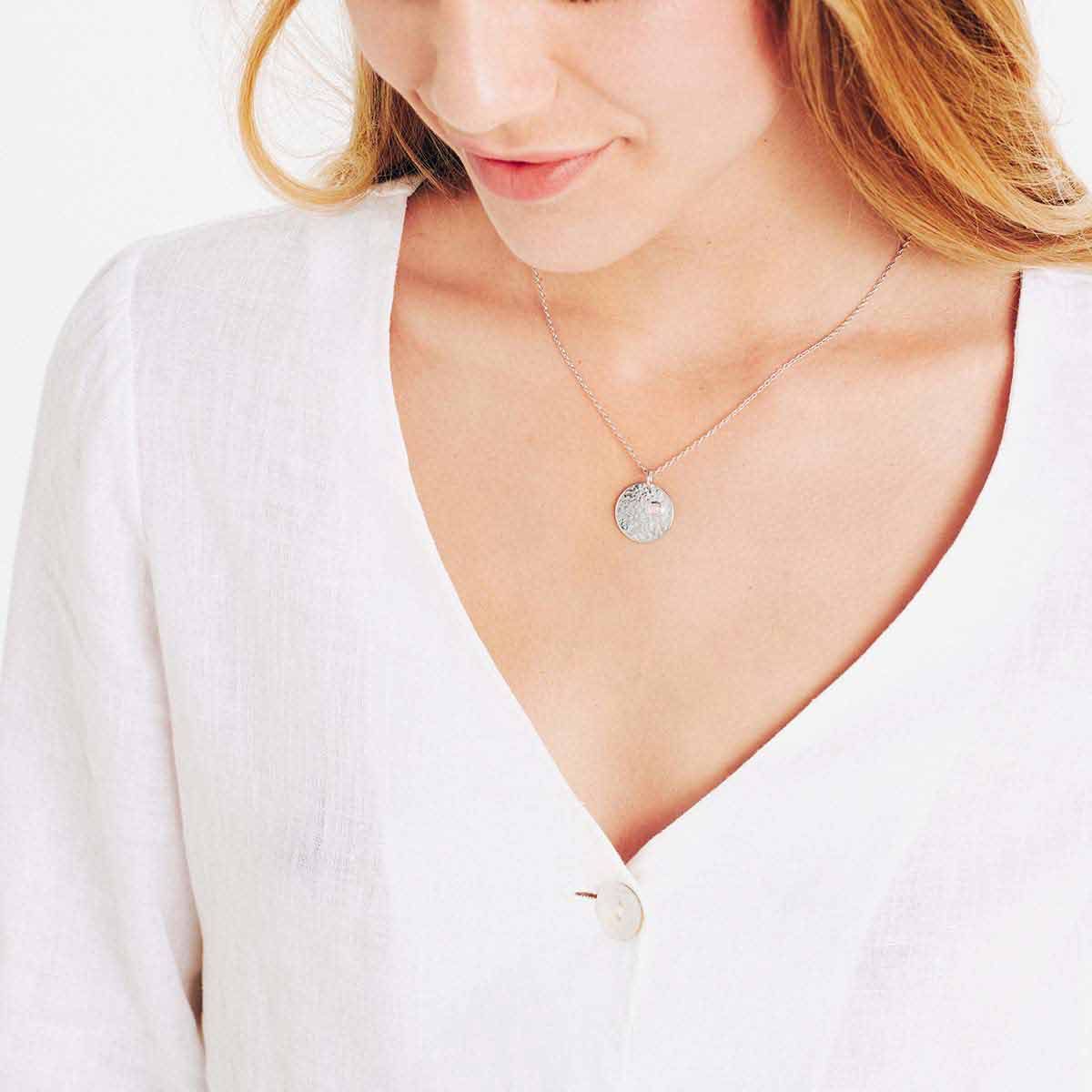 Birthstone October - Halsketten - Gold