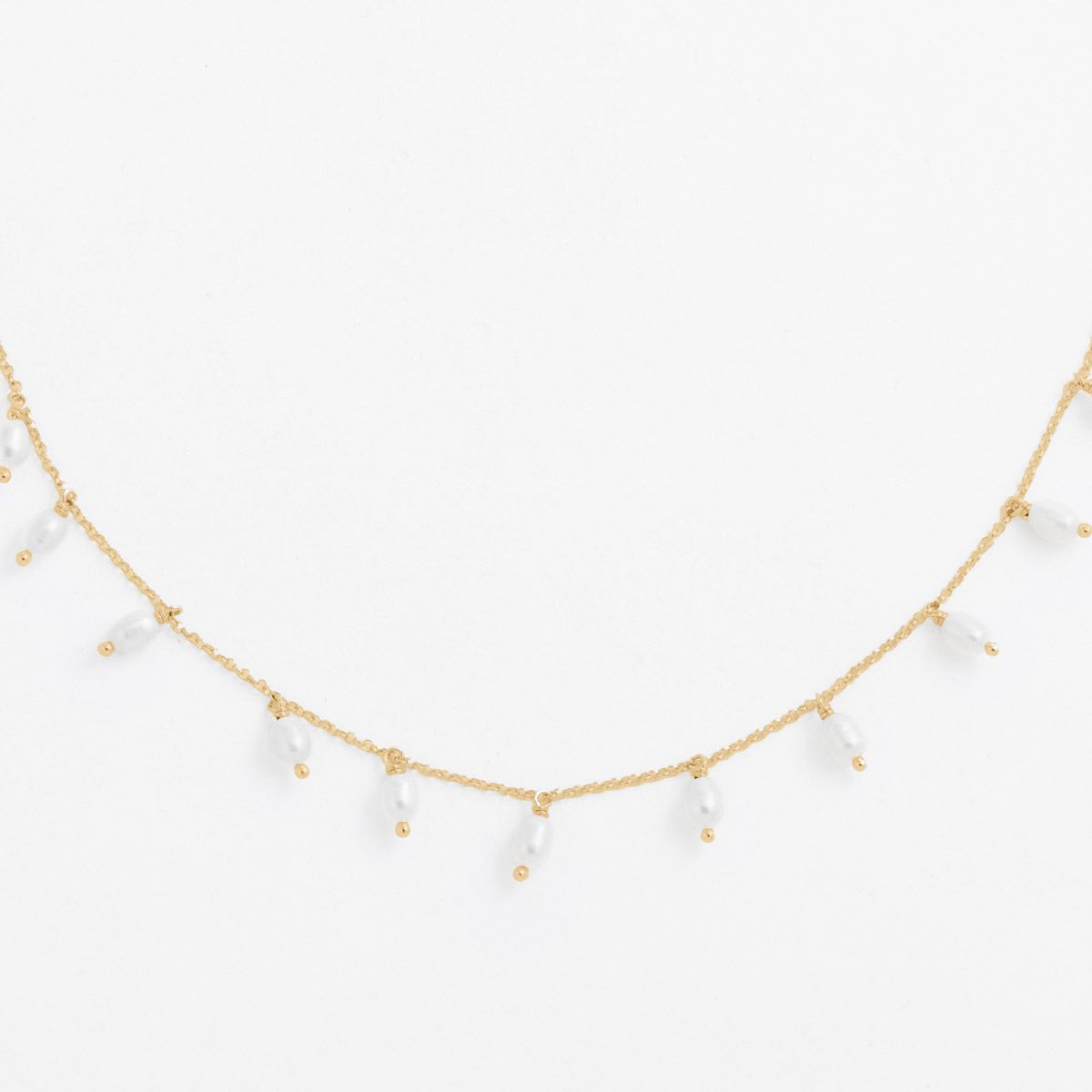 Ramona - PerlenKetten - Gold