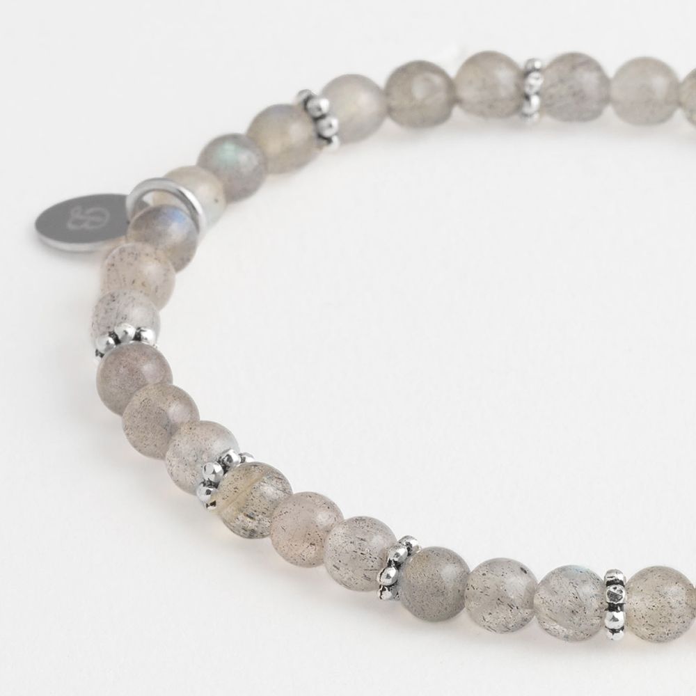 Elastische Armbänder - Grau