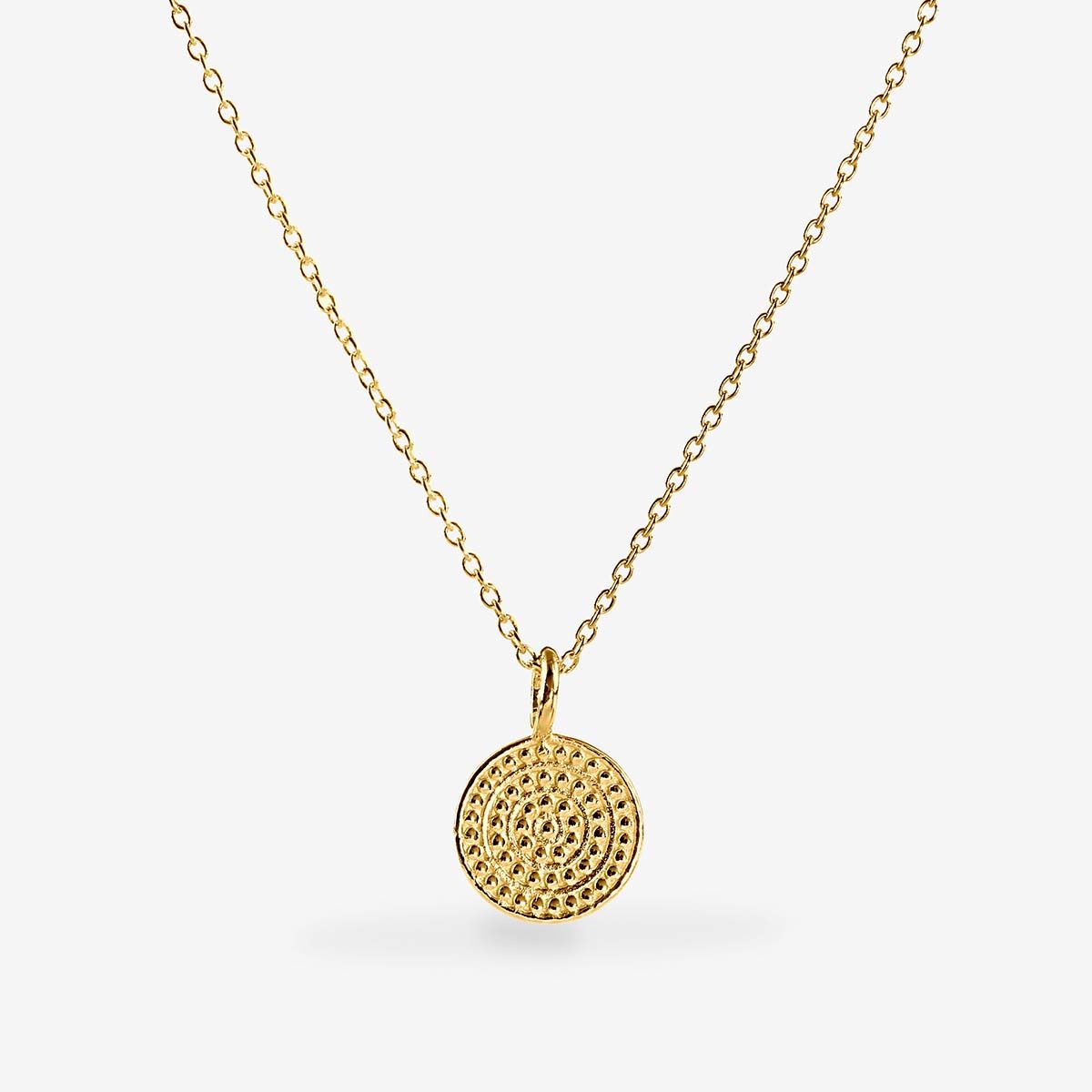Coin necklace - Halsketten - Gold