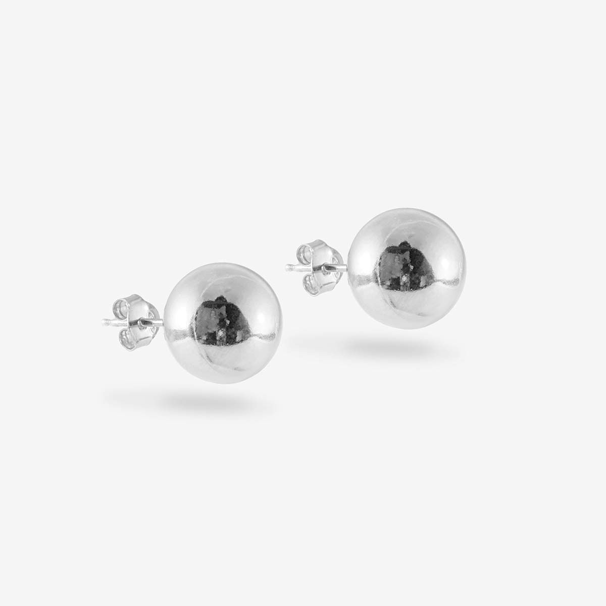 Big Ball - Ohrstecker - Silber