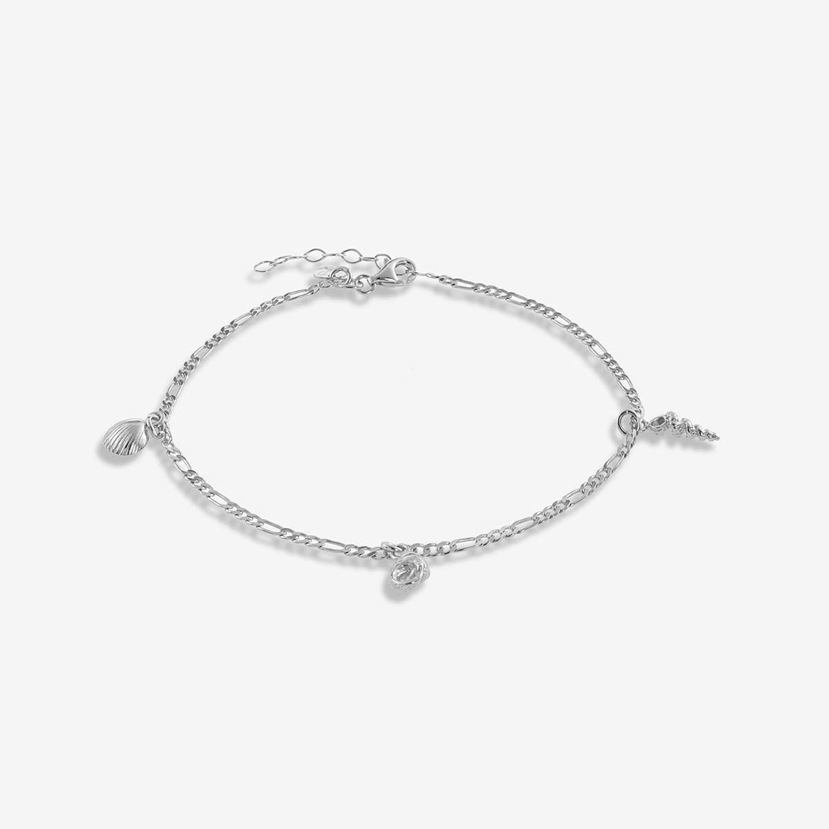 Belina - Fußketten - Silber
