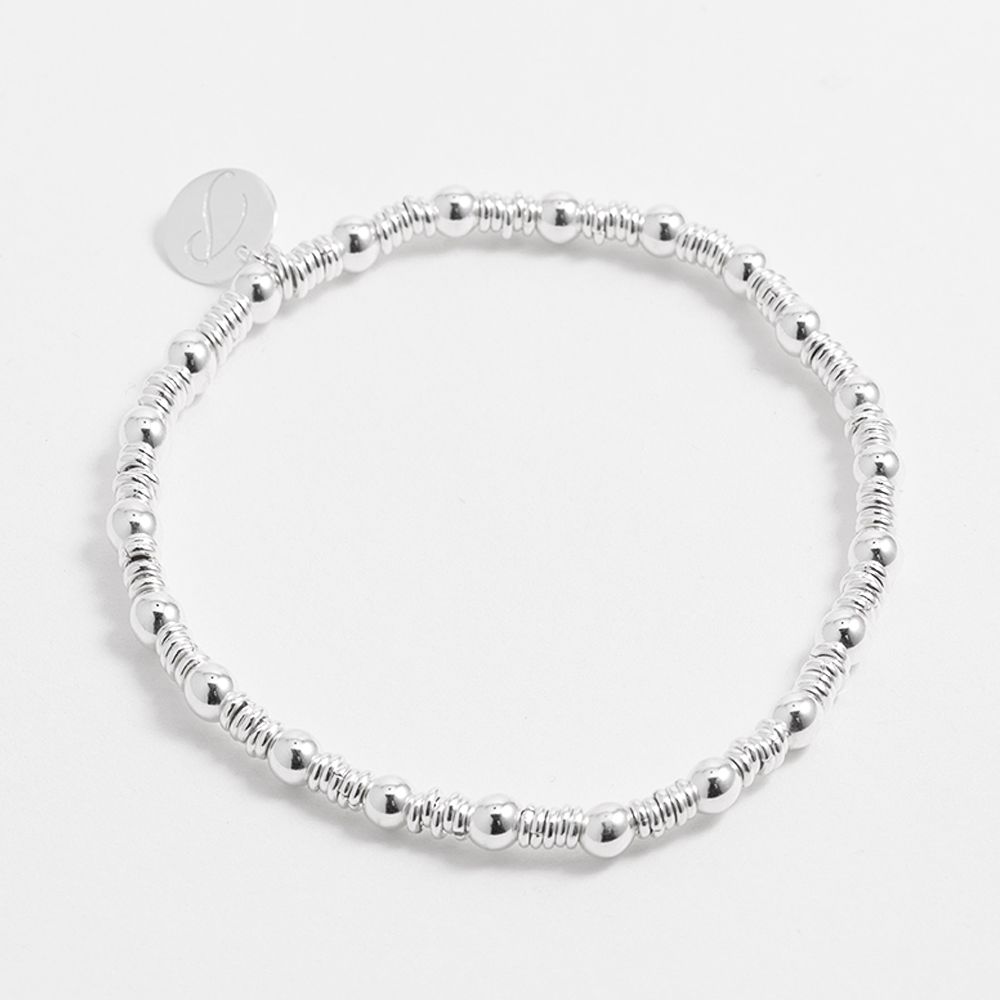 Elastische Armbänder - Silber