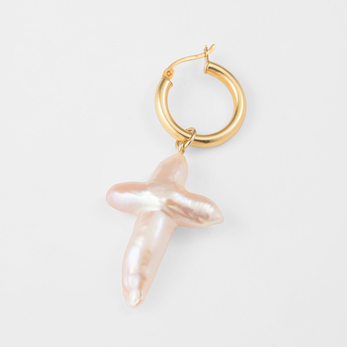 Alexis Single - Single-Ohrringe - 18k vergoldet