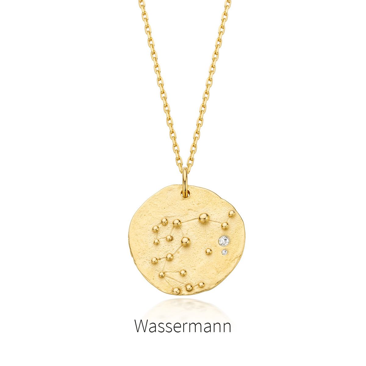 AQUARIUS CONSTELLATION - Halsketten - Gold