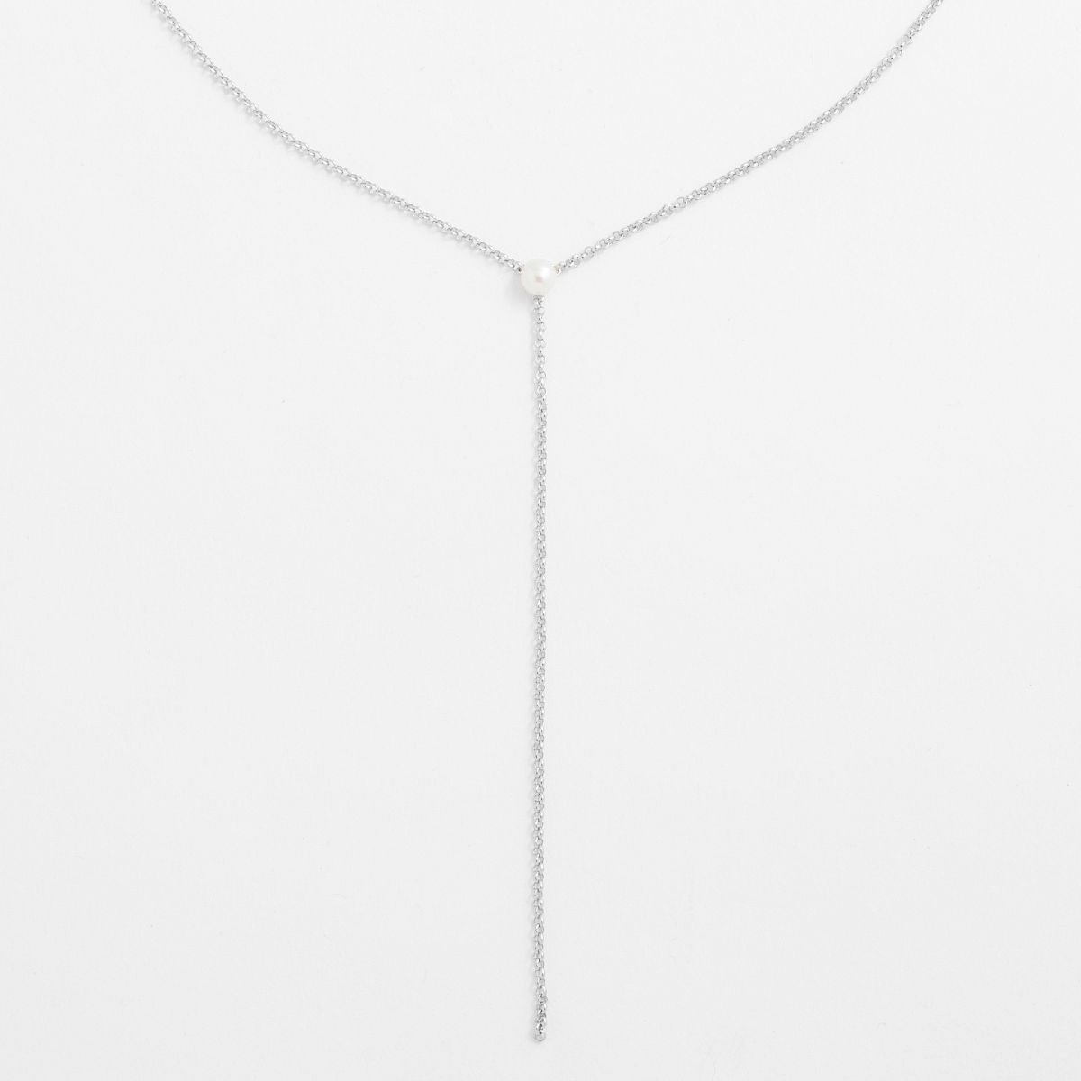 Eunice - PerlenKetten - Silber
