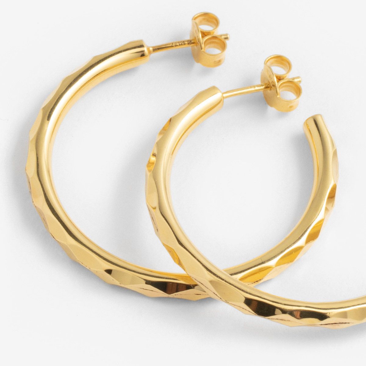 Structured shiny - Creolen - Gold