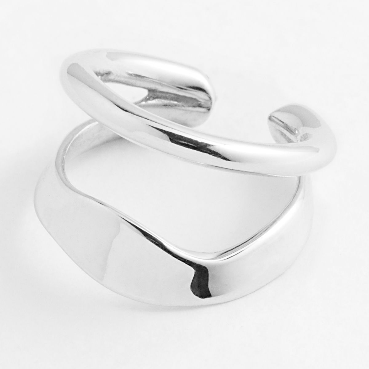 Ripples - Earcuffs - Silber