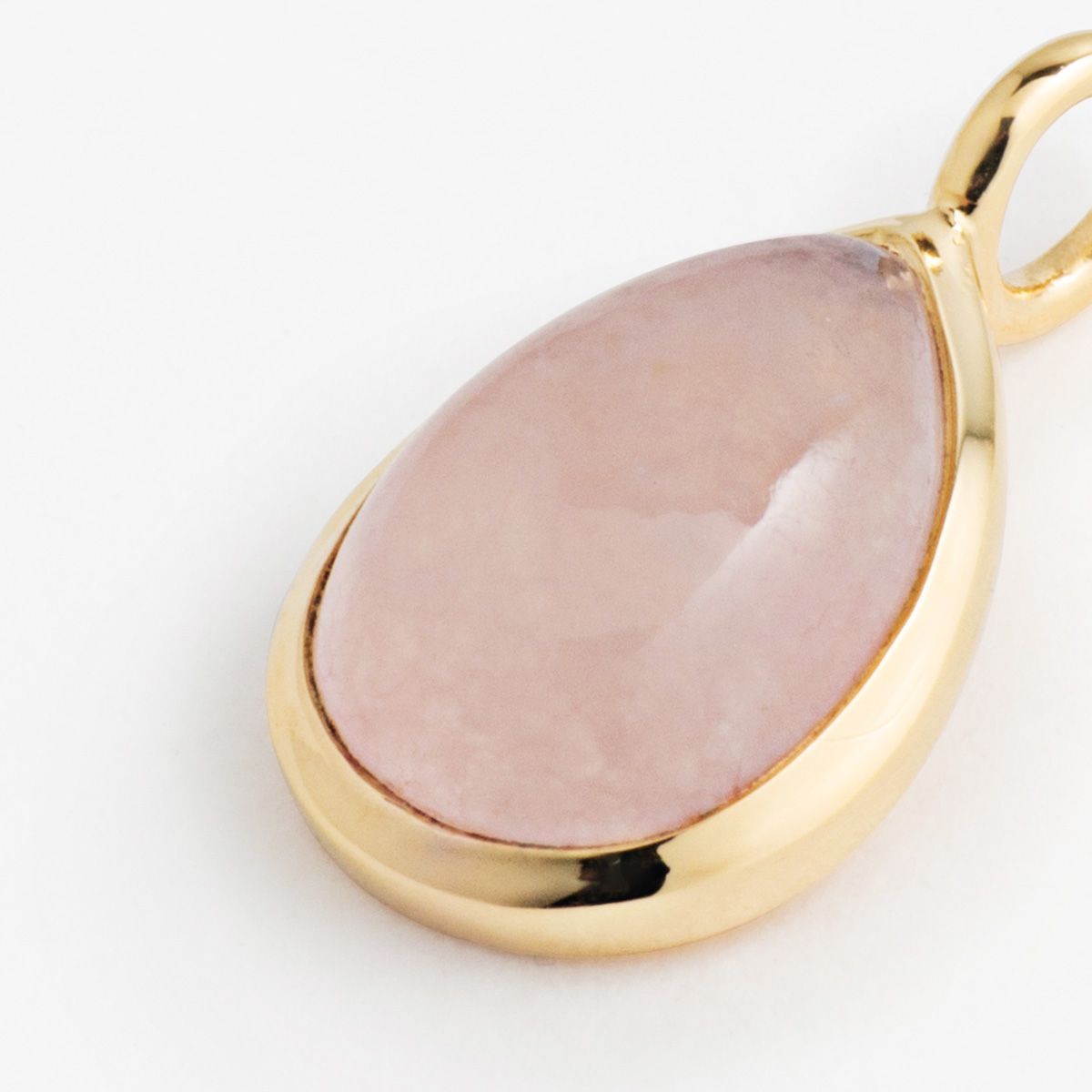 Polished agate - Kettenanhänger - Rosa