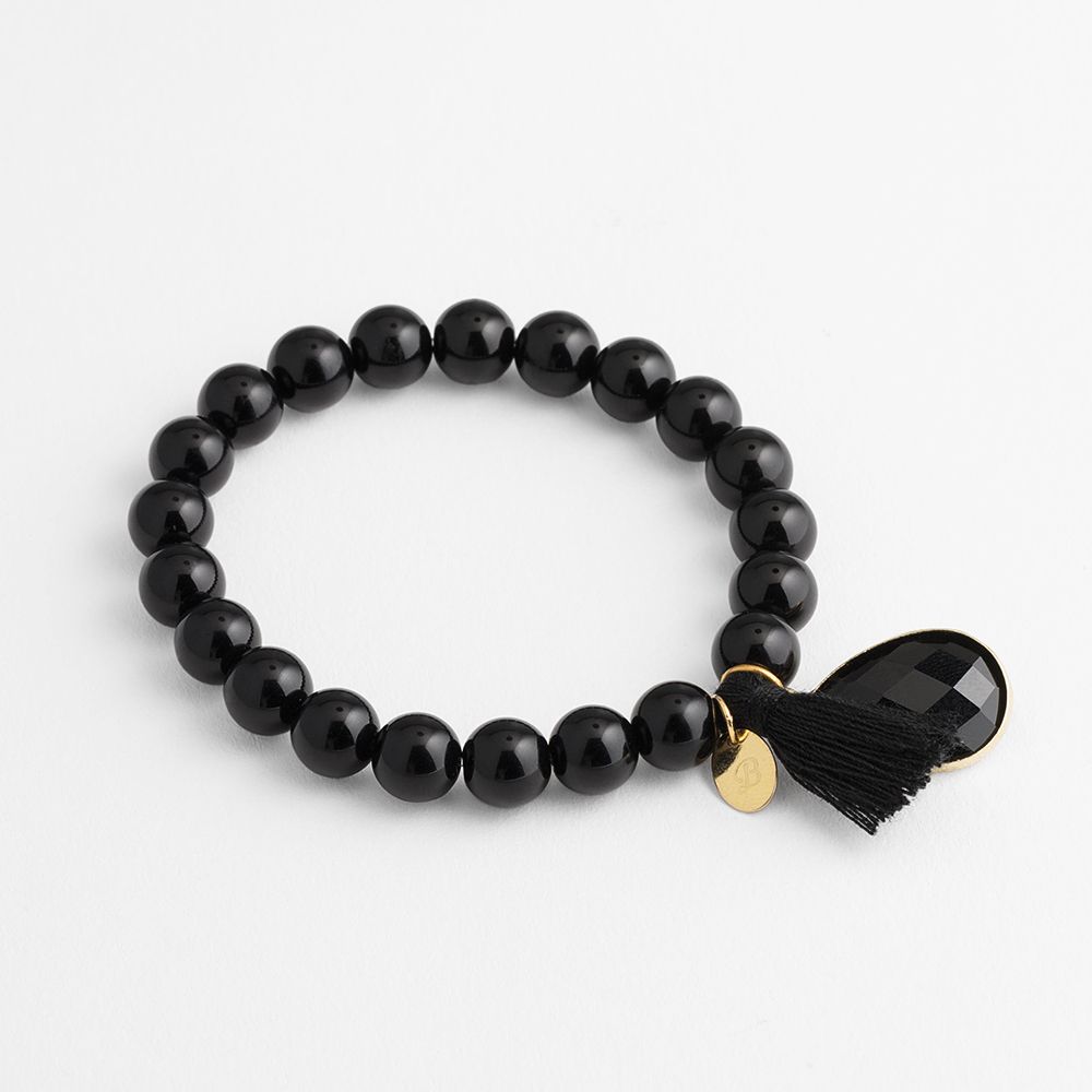 Elastische Armbänder - Schwarz