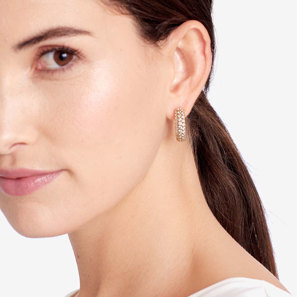 Ashley - Creolen - 18k vergoldet