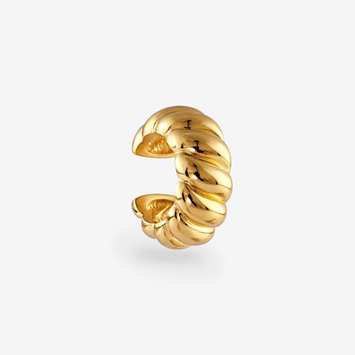Croissant - Earcuffs - 18k vergoldet
