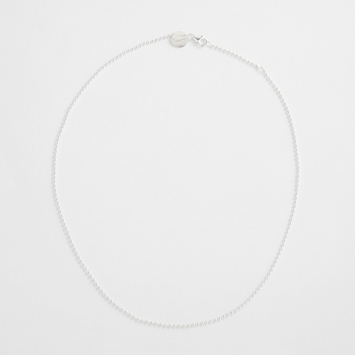 Kugelkette - Silber