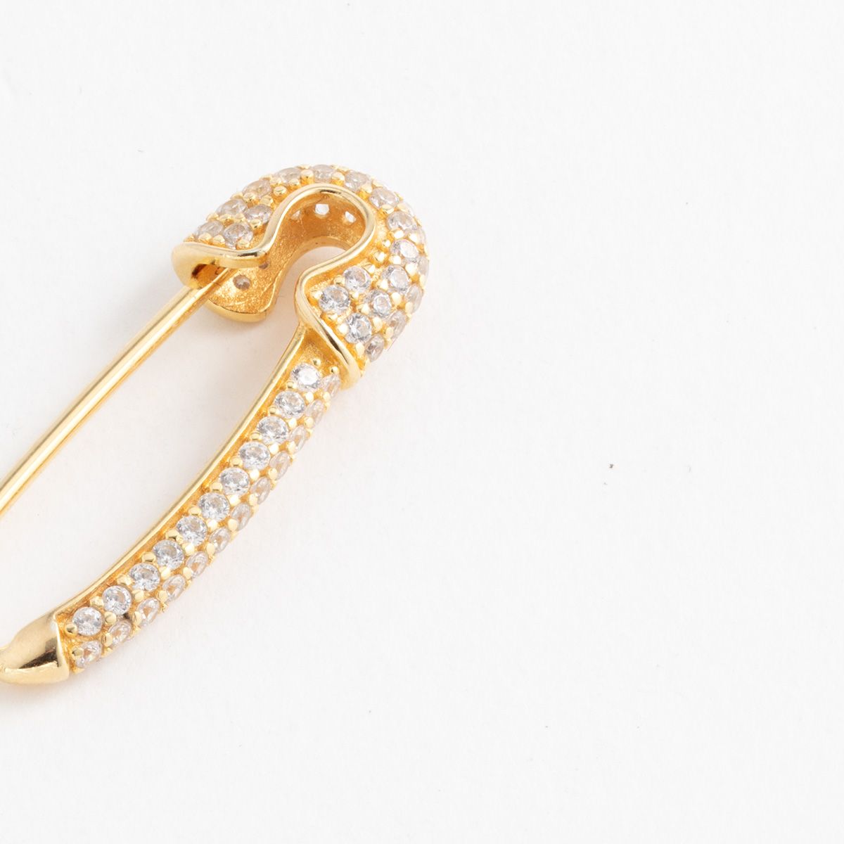 Better Safe Than Sorry - Ohrring Anhänger - Gold
