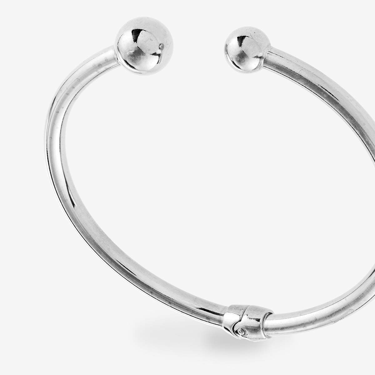 Bold Open - Armreifen - Silber