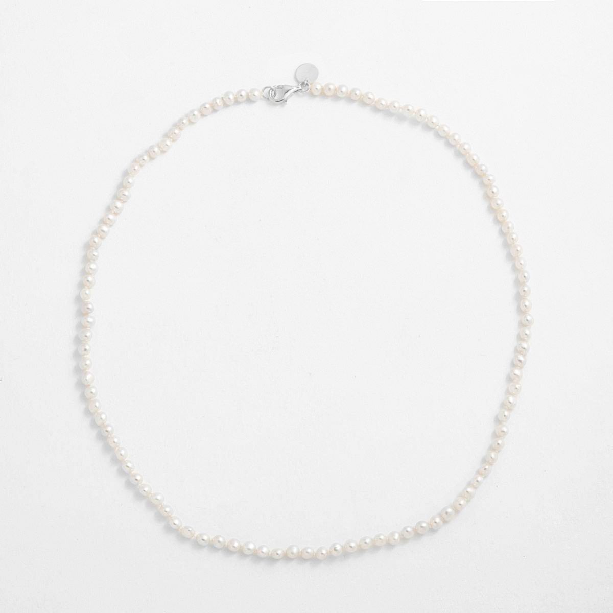 Viviane - PerlenKetten - Silber