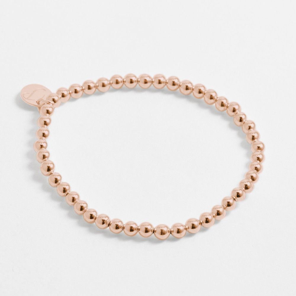 Elastische Armbänder - Roségold