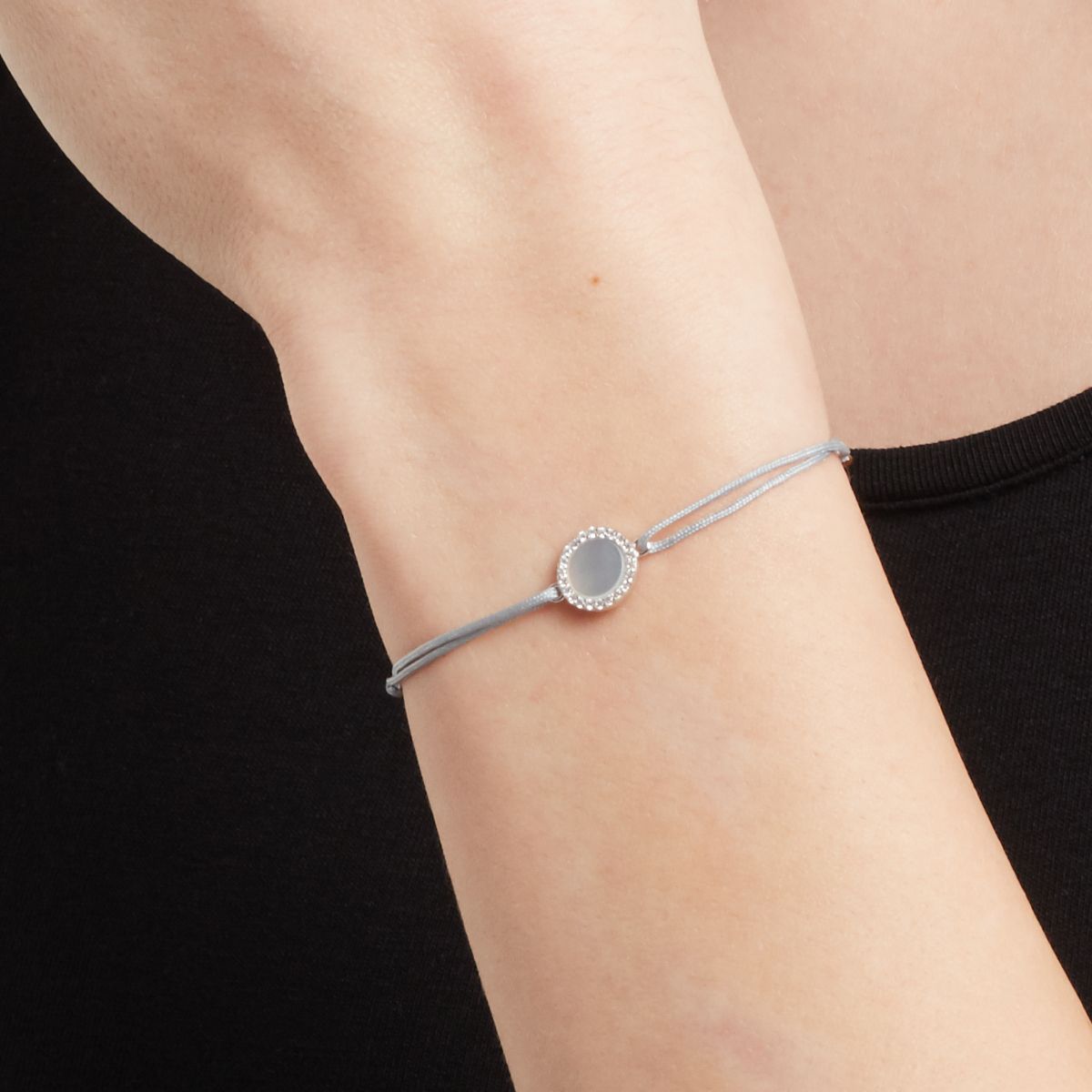 Violetta - Armband - Hellgrau