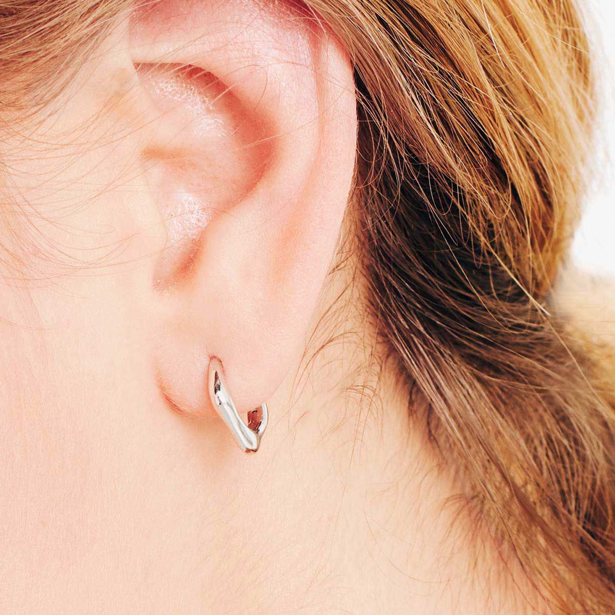 Penso - Single-Ohrringe - Silber