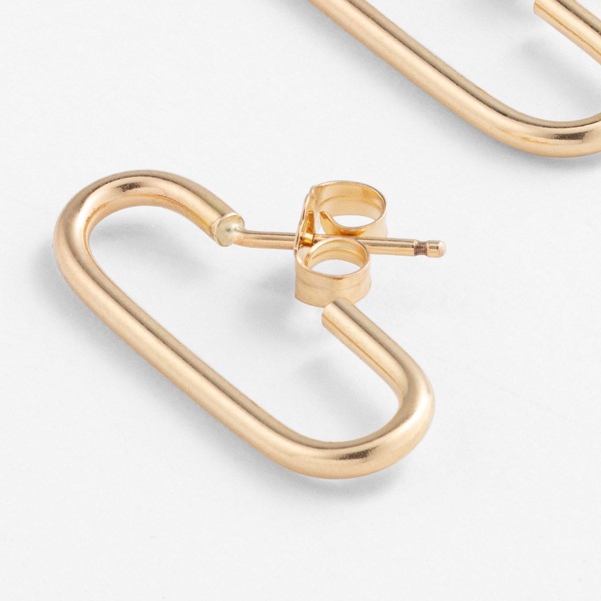 Mono III Small - Ohrhänger - Gold