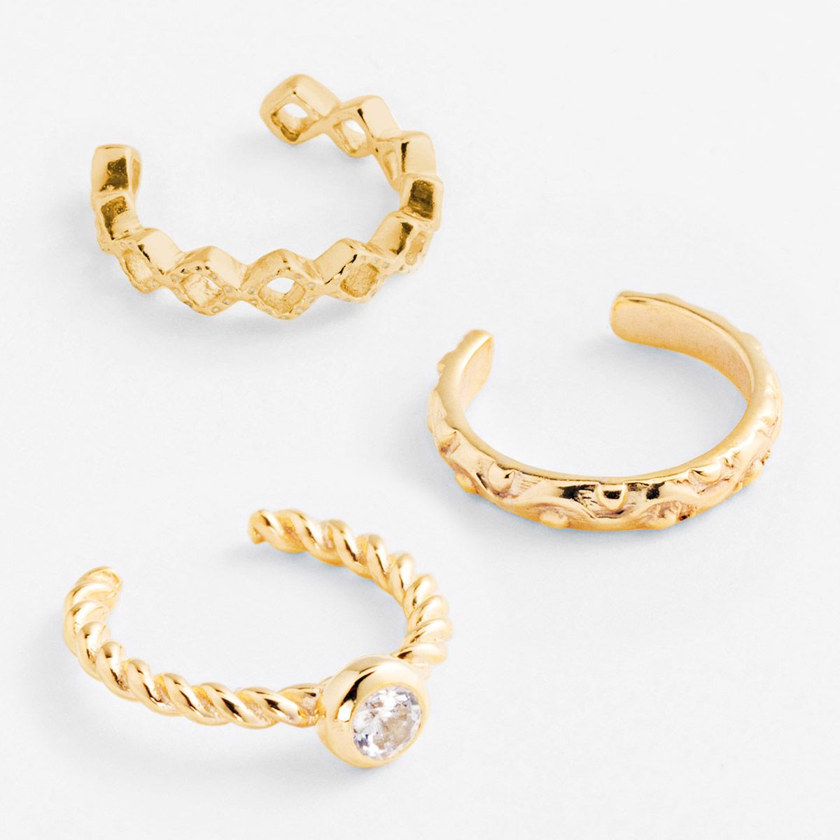 Formschöne Goldstücke (3er Set)