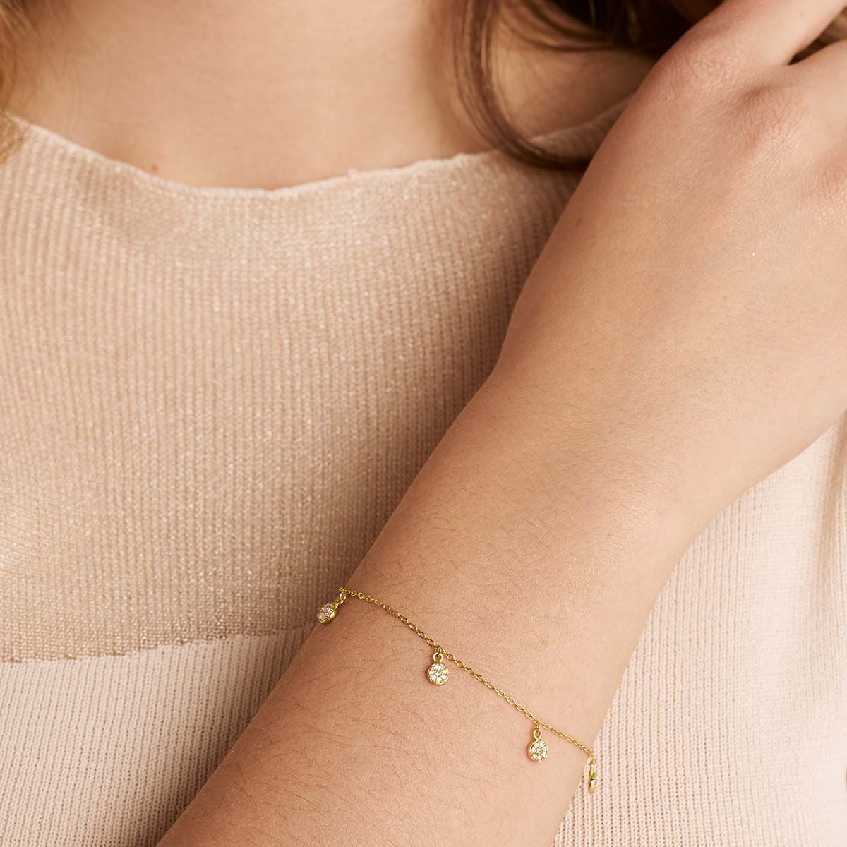 Celeste - Armband - 18k vergoldet