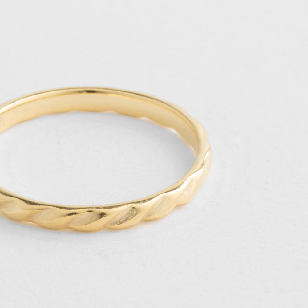 Jasmine - Ringe - 18k vergoldet