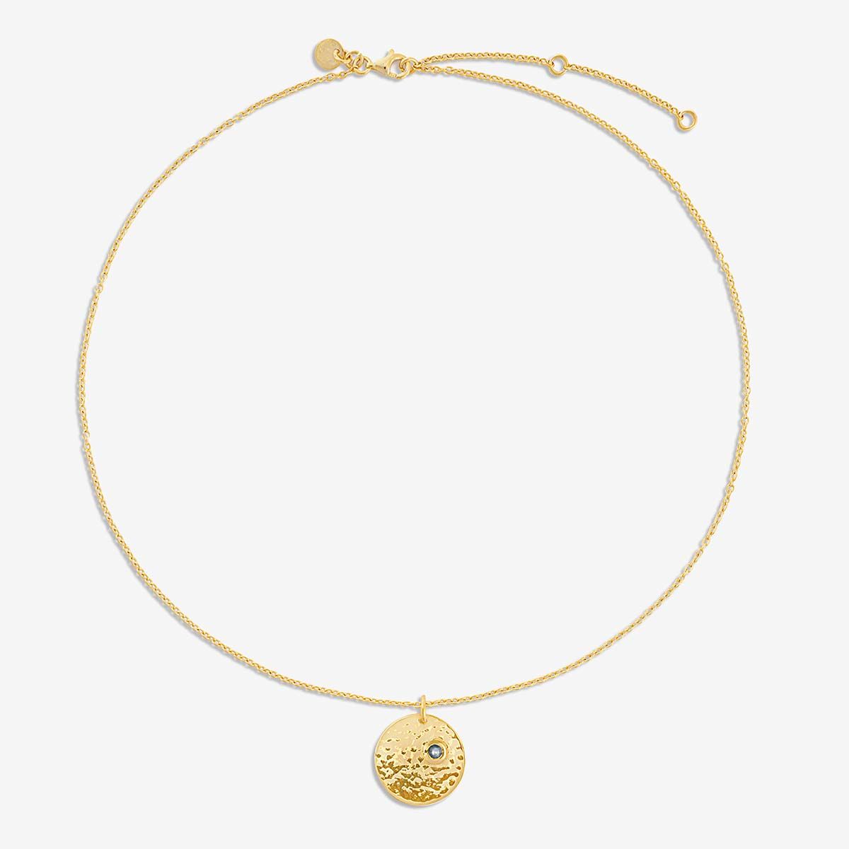 Birthstone September - Halsketten - Gold