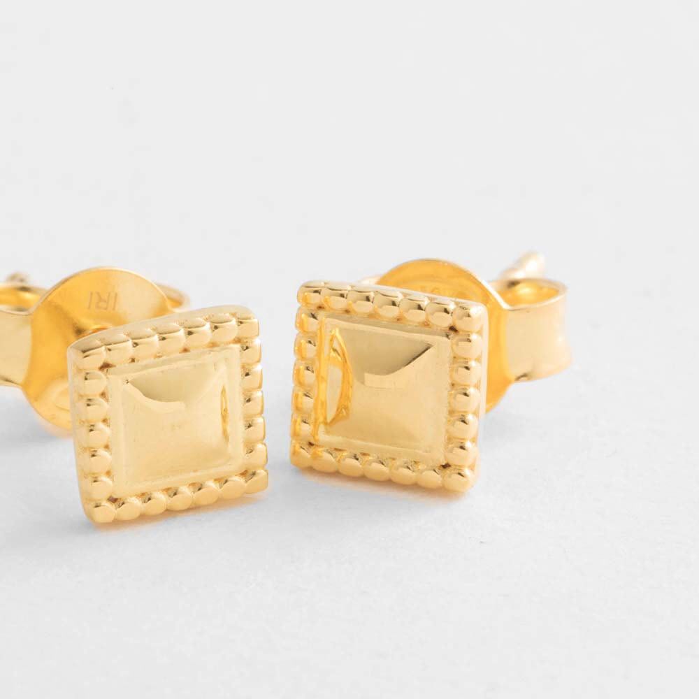 June - Ohrstecker - Gold