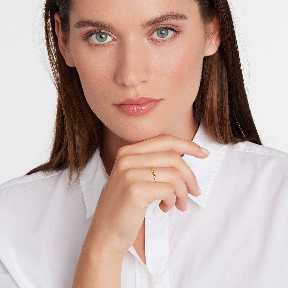 Jasmine - Ringe - 18k vergoldet