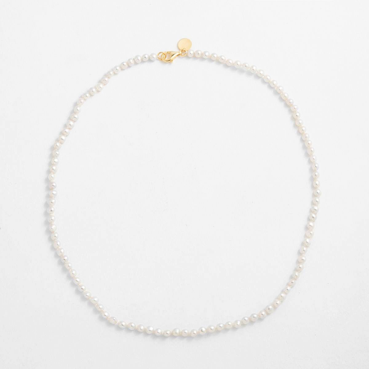 Rebecca - PerlenKetten - Gold